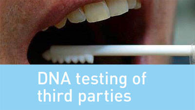 DNA testing of third parties